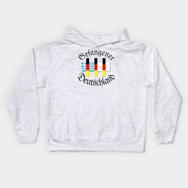 Gefangener Deutschland Kids Hoodie by tradeit